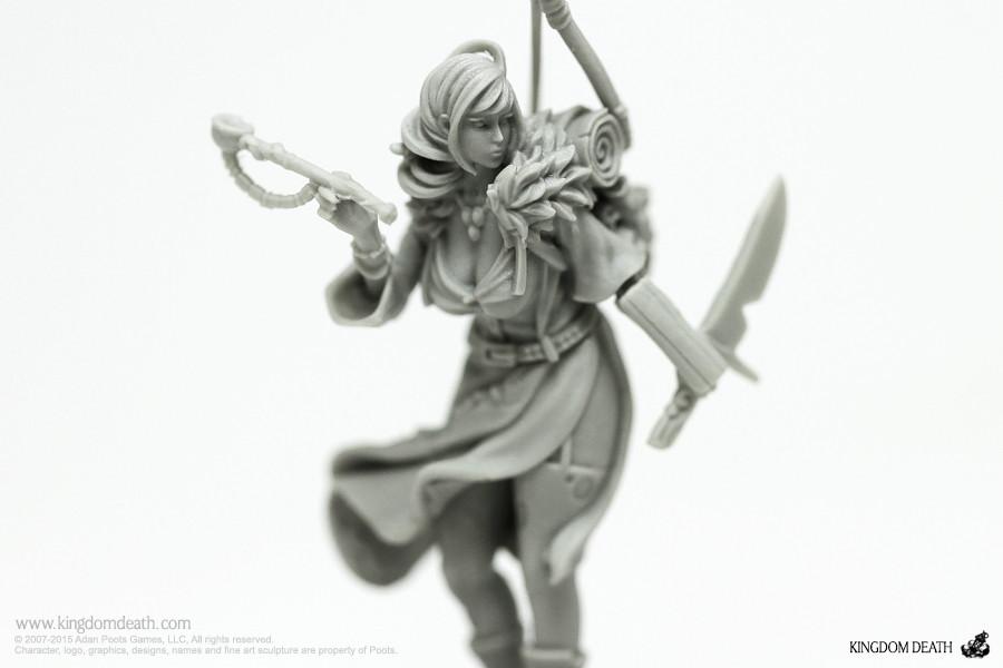 Details about   Great Game Hunter Rogue Female Resin Figure Kingdom Death Tabletop Game