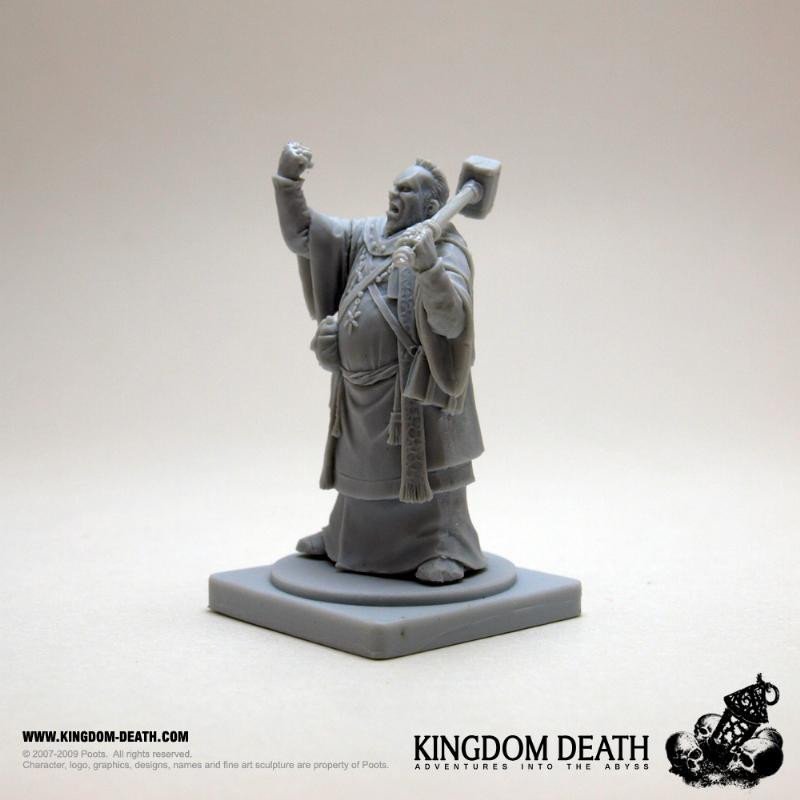 Kingdom Death Resin Miniature Female Death High Preacher Encore Edition