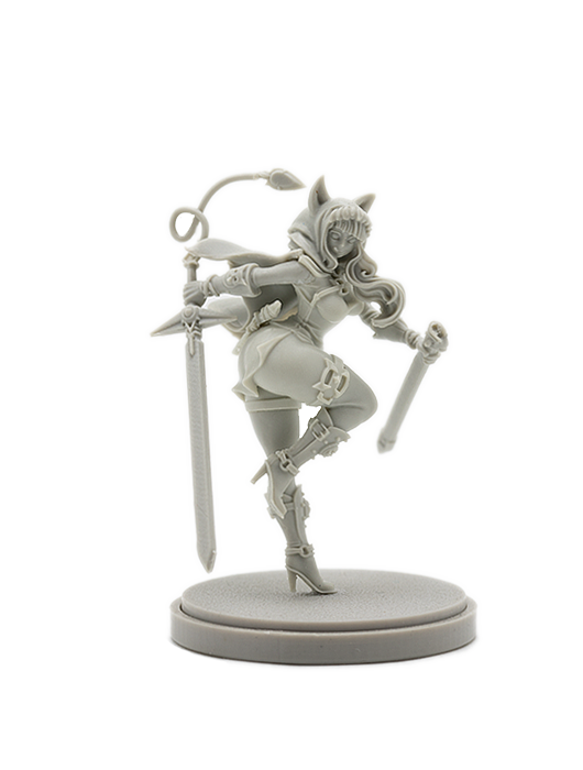 thumbnail image 2 of Azure Knight 30mm Miniature – Kingdom Death Unassembled Model WH432 2 of 6