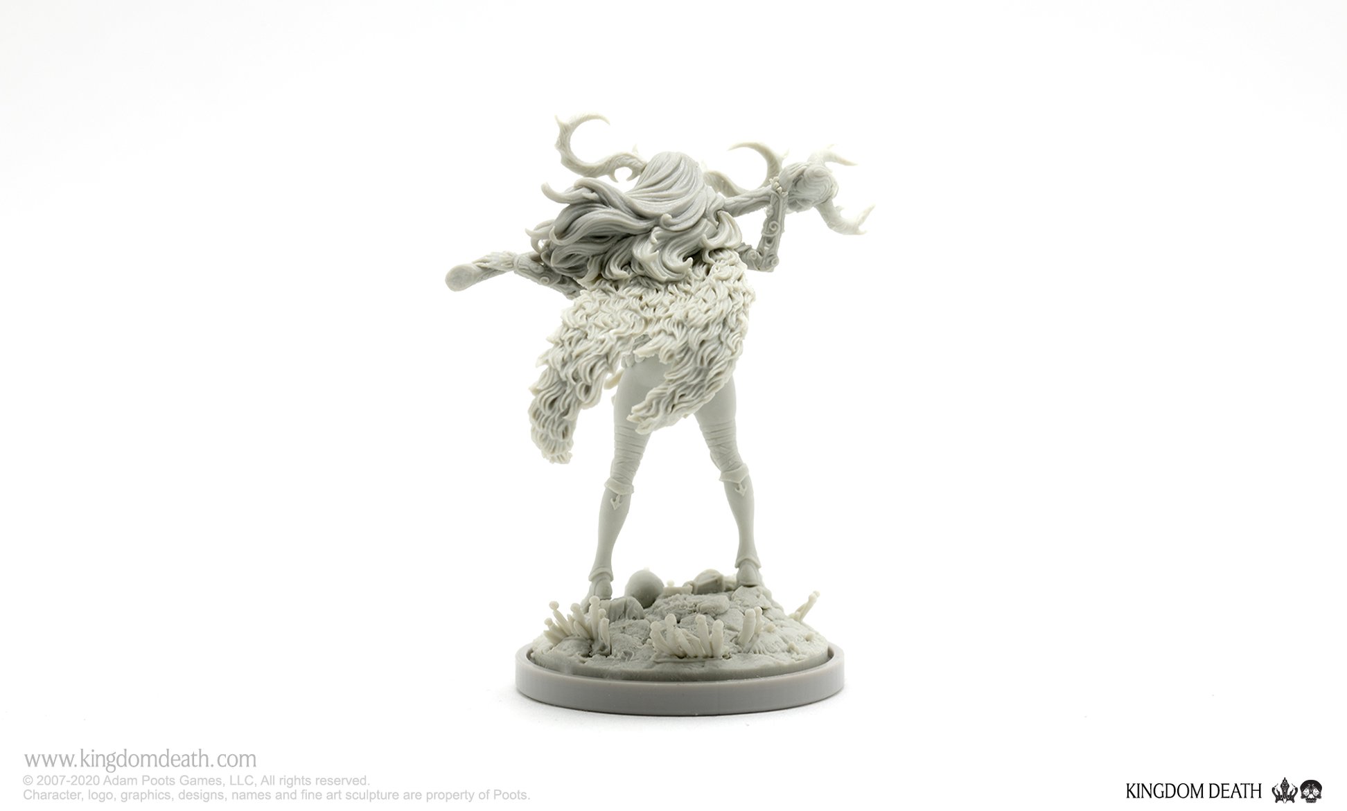 Kingdom Death Pin Up Screaming God Armor Resin Scale Figure 