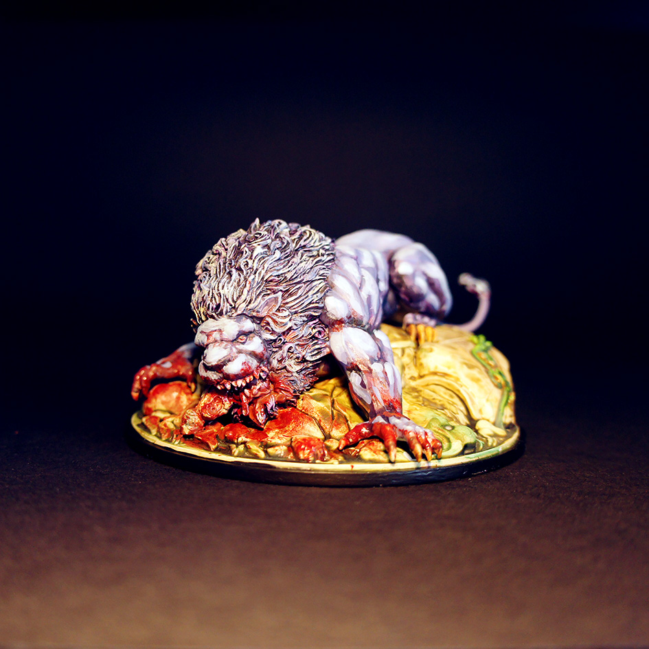 thumbnail image 2 of 100mm Vignette Of Death – White Gigalion Kingdom Death Unassembled Resin WH439 2 of 6