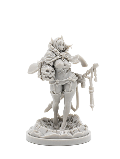 Halloween Pinup Twilight Knight - Painters Scale